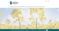 Desktop Screenshot of europeanprotein.com